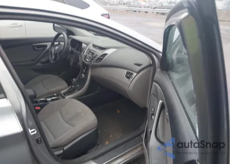 2016 Hyundai Elantra Se from USA, damaged, VIN KMHDH4AE5GU528322